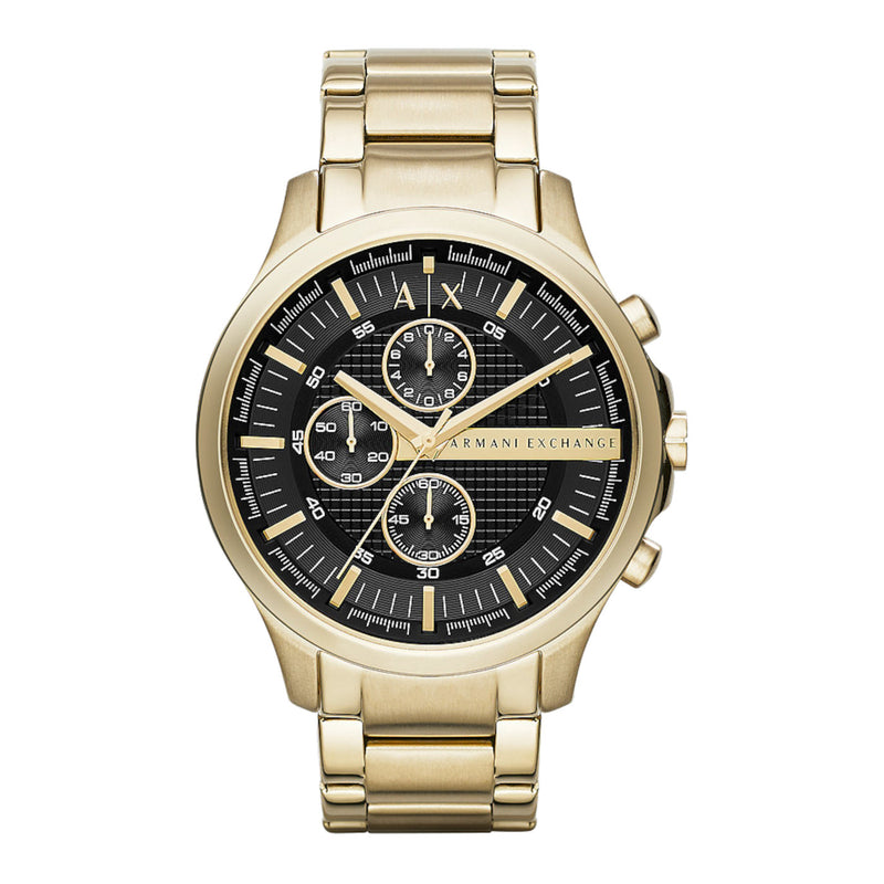 Armani Exchange Hampton Hommes Montre Or AX2137-zoom-