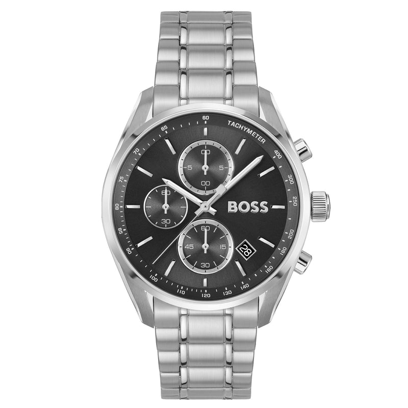 Hugo Boss Grand Prix 40 Montre Homme En Argent HB1514259-zoom-