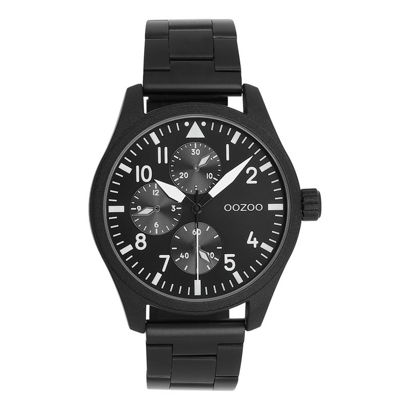 OOZOO Timepieces Montre Homme Noire C11509-zoom-