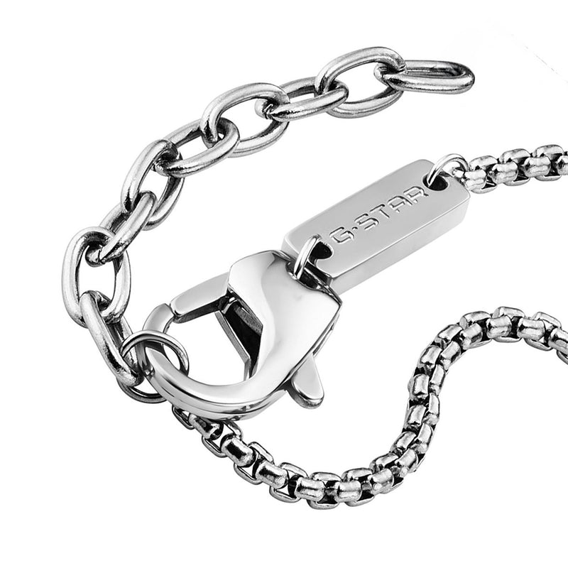 G-Star Floatcore Collier argenté GSJ.100.01-zoom-