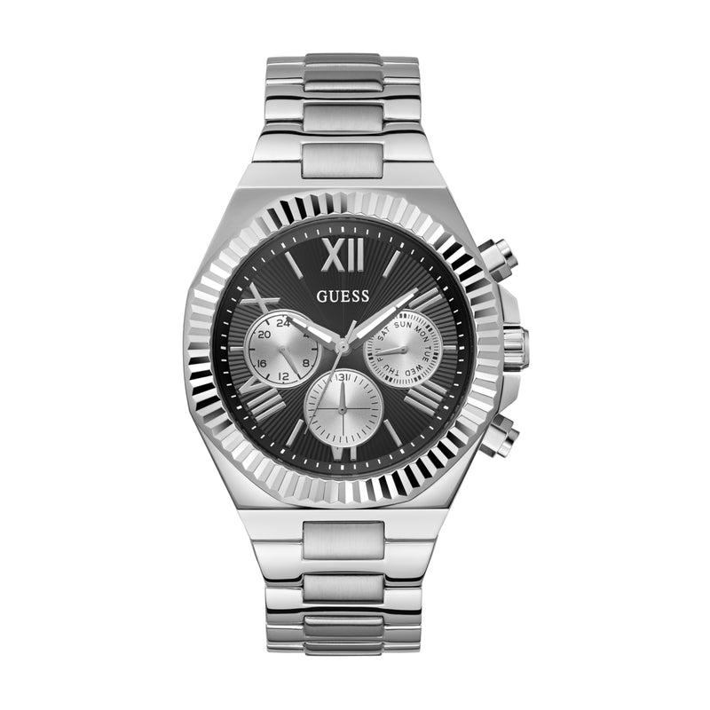 Guess Equity Hommes Montre Argent GW0703G1-zoom-