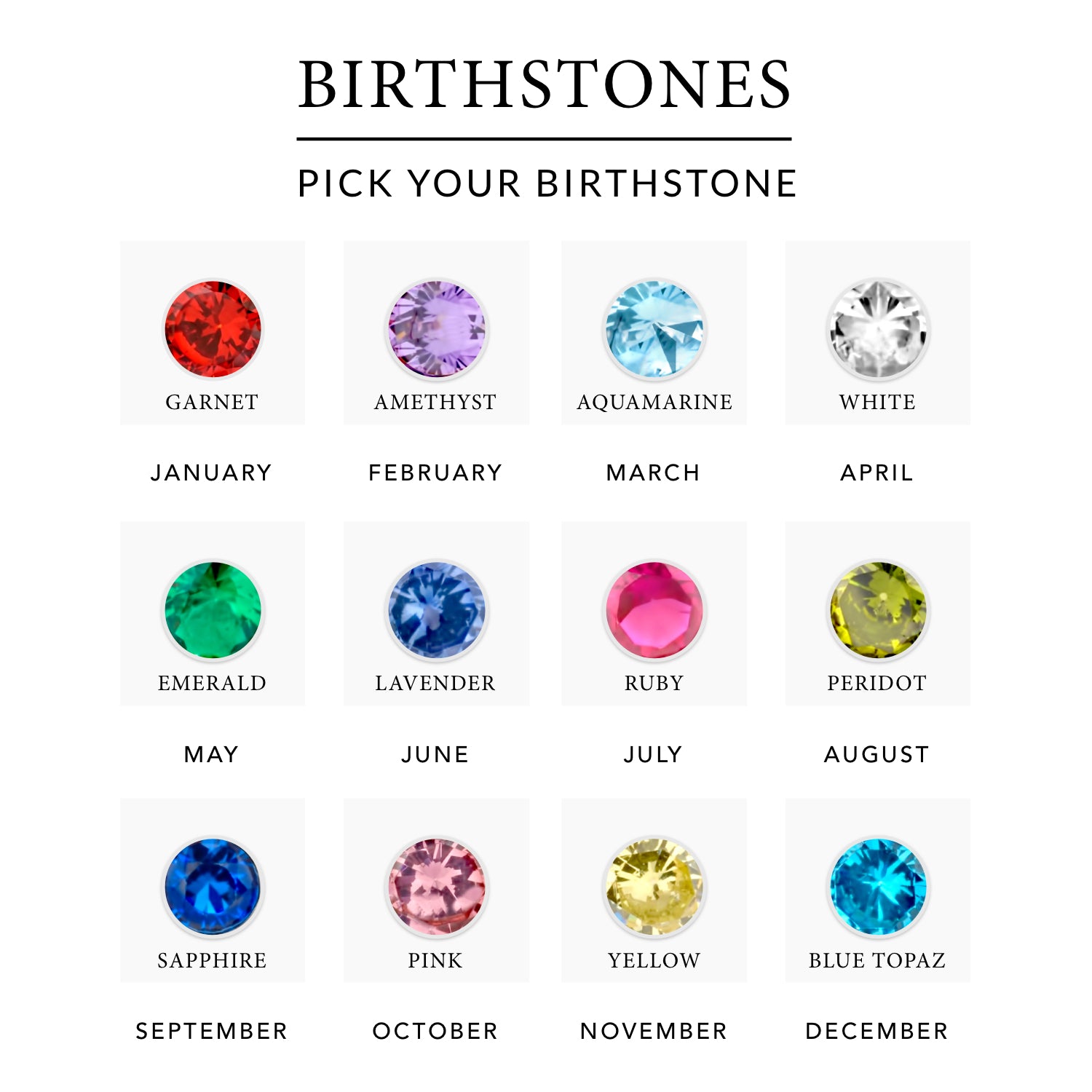 Violet Hamden Venus Zilveren Ring Met Geboortesteen VH330007APR-60