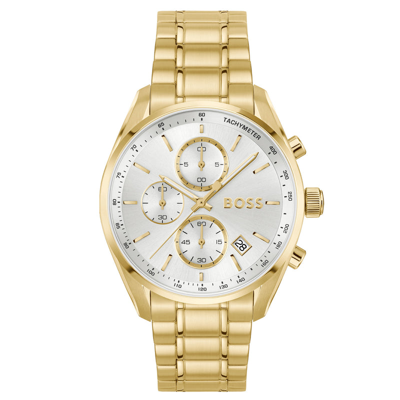 Hugo Boss Grand Prix 40 Montre Homme En Or HB1514261-zoom-