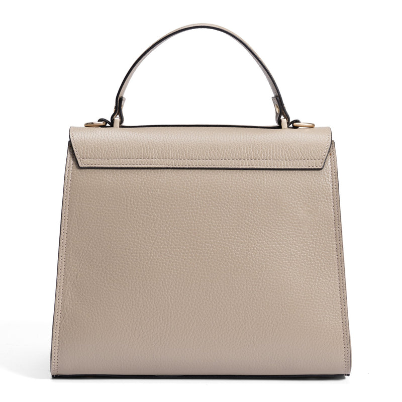 Isabel Bernard Femme Forte Sac à Main Taupe IB21127-078-zoom-