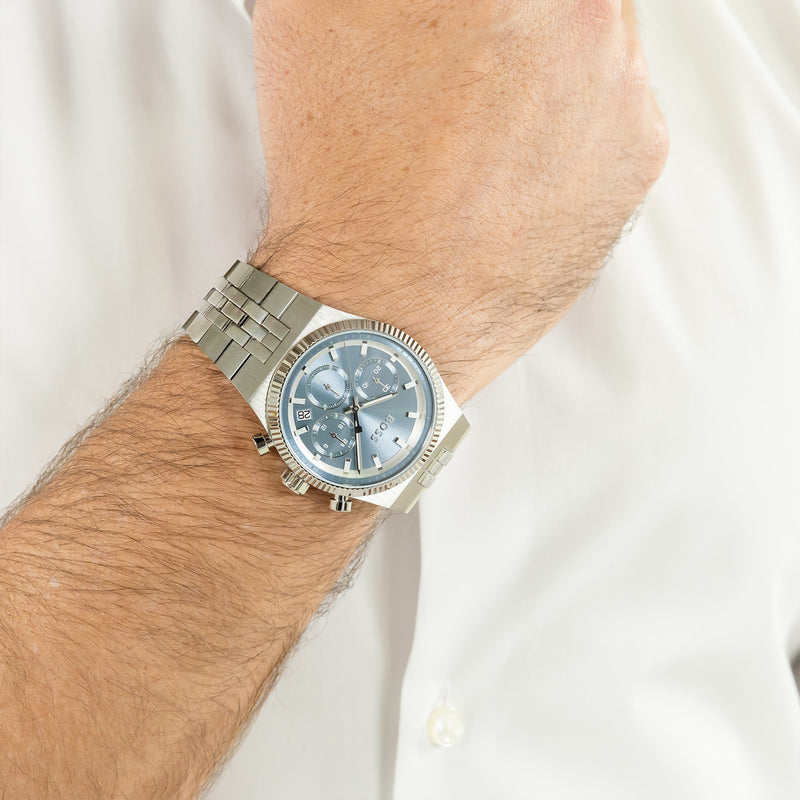 Hugo Boss Montre Chronographe 41 mm HB1514306-zoom-