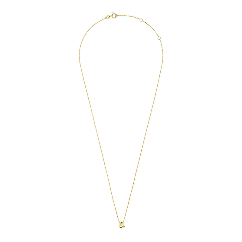 Isabel Bernard Étoiles d’Or Leo 14 Carat Gold Venetian Necklace With Horoscope IB340182-zoom-