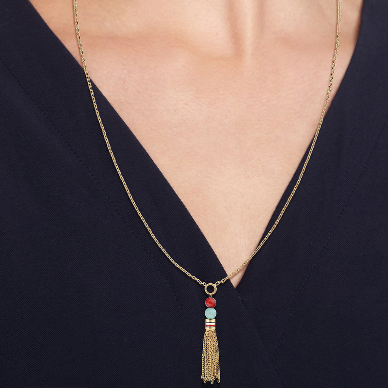 Tommy Hilfiger Acier Inoxydable Doré Femme Collier TJ2781041-zoom-