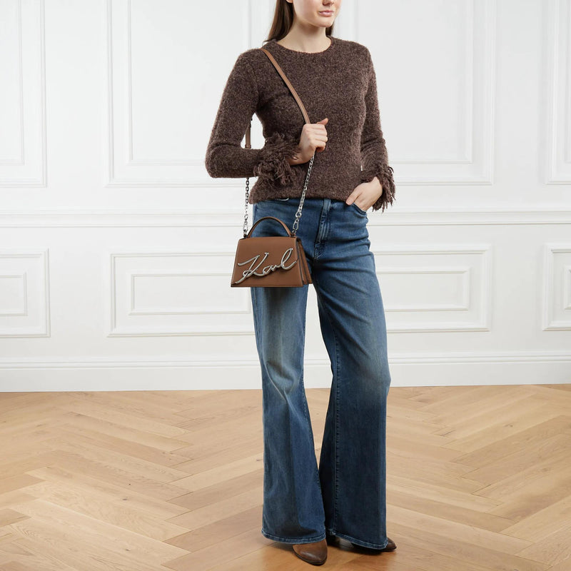 Karl Lagerfeld Brown Crossbody Bag 2001-A0491520-zoom-