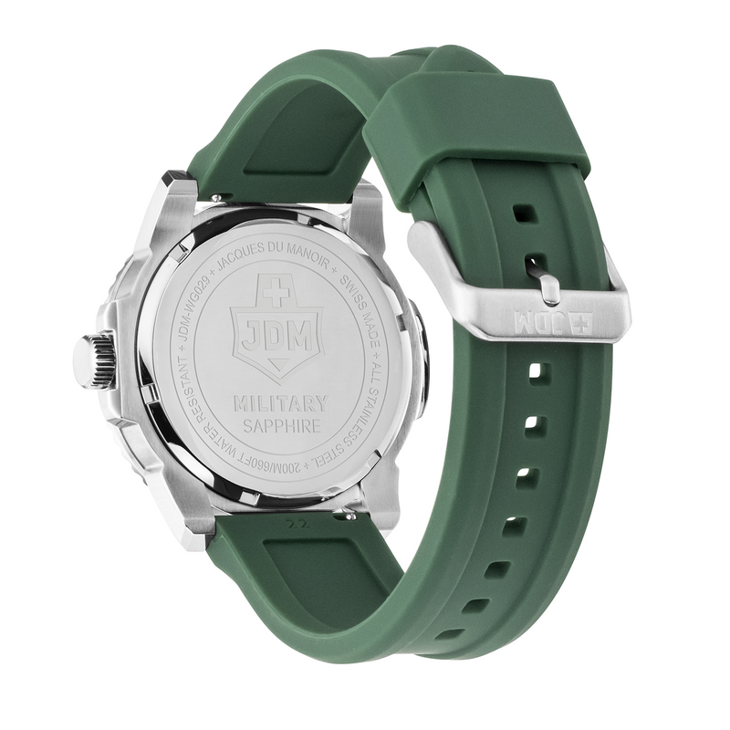 JDM Military Mike Plus Green Sunray Men's Watch JDM-WG029-01-zoom-