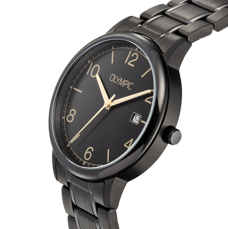 Olympic Henri Zwart Heren Horloge 2002-OL80HZZ001-zoom-