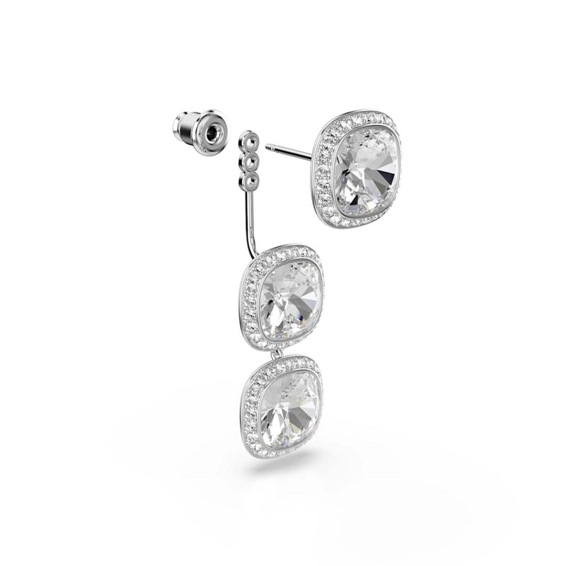 Swarovski Boucles d'oreilles Una Angelic Cushion argentées 5754342-zoom-