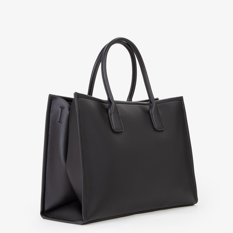 Valentino Bags Wilk Black Shopper VBS9I504NERO-zoom-
