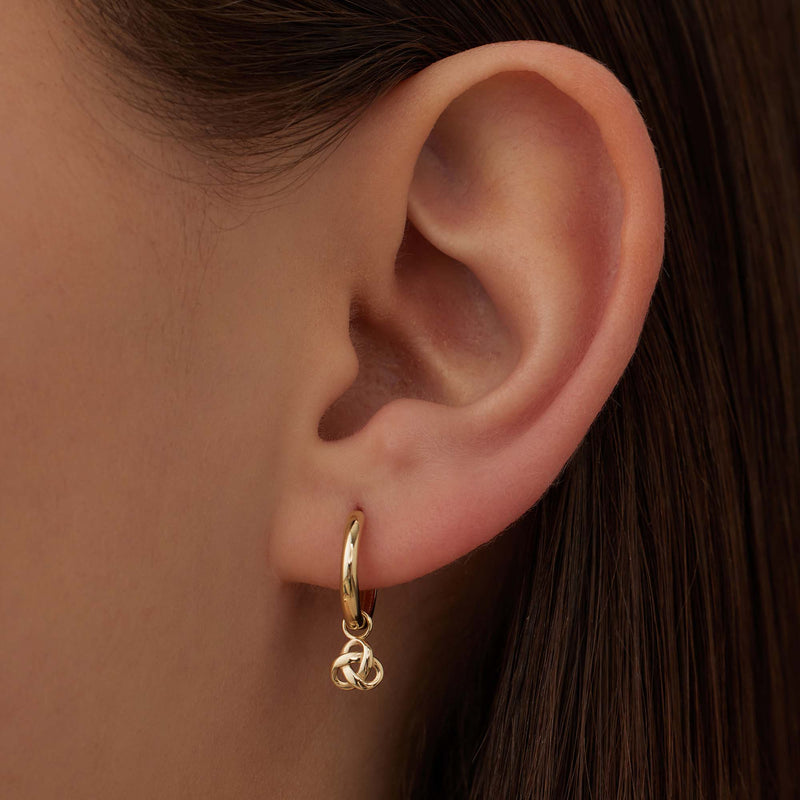 Isabel Bernard Rivoli Femmes Créoles Or 14 carats IB360222-zoom-