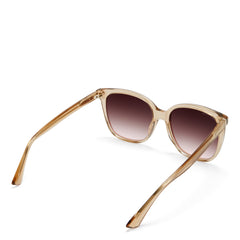 Isabel Bernard La Villette Raison Transparant Beige Vierkante Zonnebril IB400007-02-14