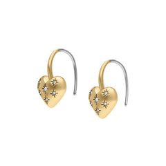 Fossil Sadie Gold Coloured Earrings JF04833710
