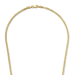 Isabel Bernard Aidee Sharla 14 Carat Golden Schakel Necklace IB340148