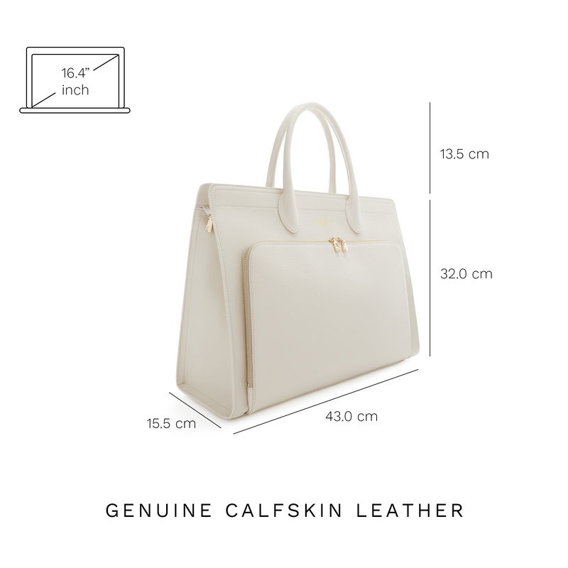Isabel Bernard Honoré Sac à Main Beige IB25052-zoom-