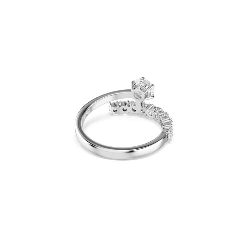 Swarovski Bague Matrix Crash argentée 5753573-zoom-