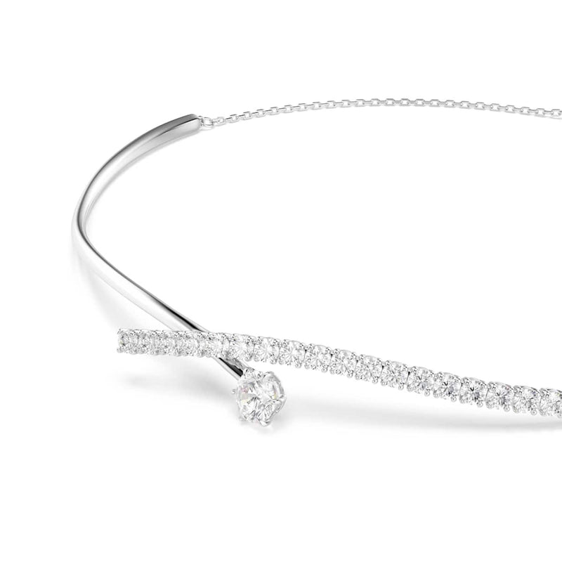 Swarovski Collier Matrix Crash argenté 5754020-zoom-