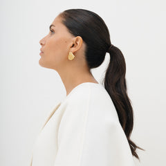 24Kae Gold Earrings 424107Y