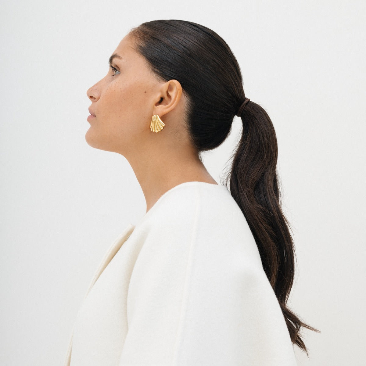 24Kae Gold Earrings 424107Y