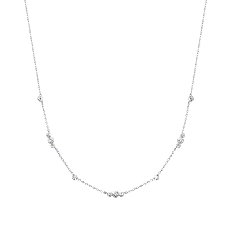 Ania Haie Miss Dainty Collier En Argent Sterling 925 Et Zircone AH-N065-04H-zoom-