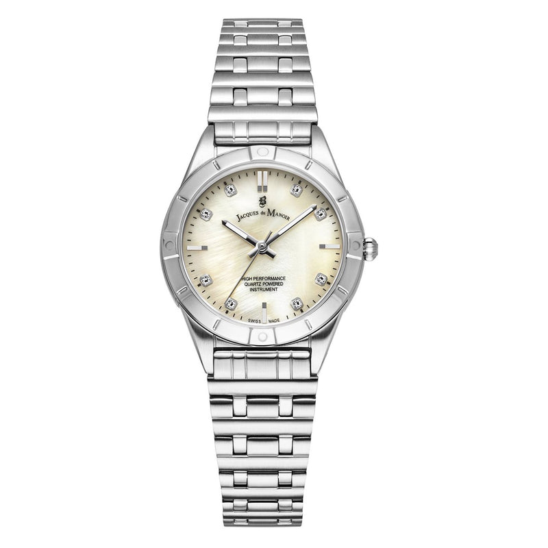 Jacques du Manoir Leonie Montre Femme Argentée JWL05901-zoom-