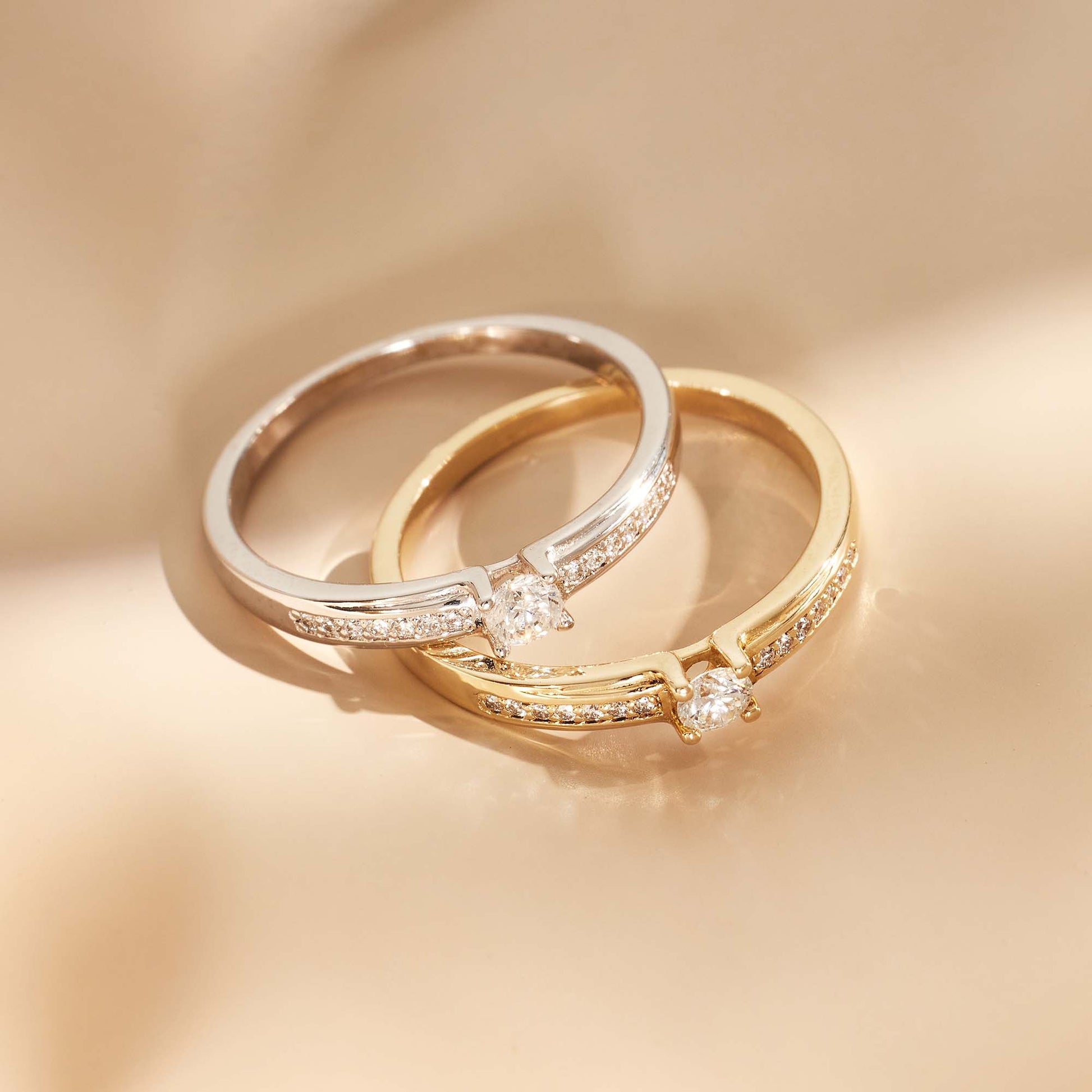 Isabel Bernard De la Paix Madeline 14 Carat Gold Ring | diamond 0.20 ct | IBD330016-48