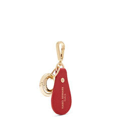 Isabel Bernard Honoré Filou Rood Calfskin Airtag Key Pendant IB66000-050