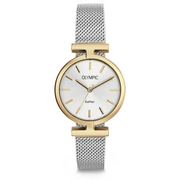 Olympic Horizon Montre Femme Or et Argent OL90DDS001B