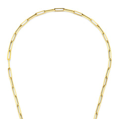 Isabel Bernard Cadeau d'Isabel 14 karat gold link necklace and link bracelet gift set IB90184