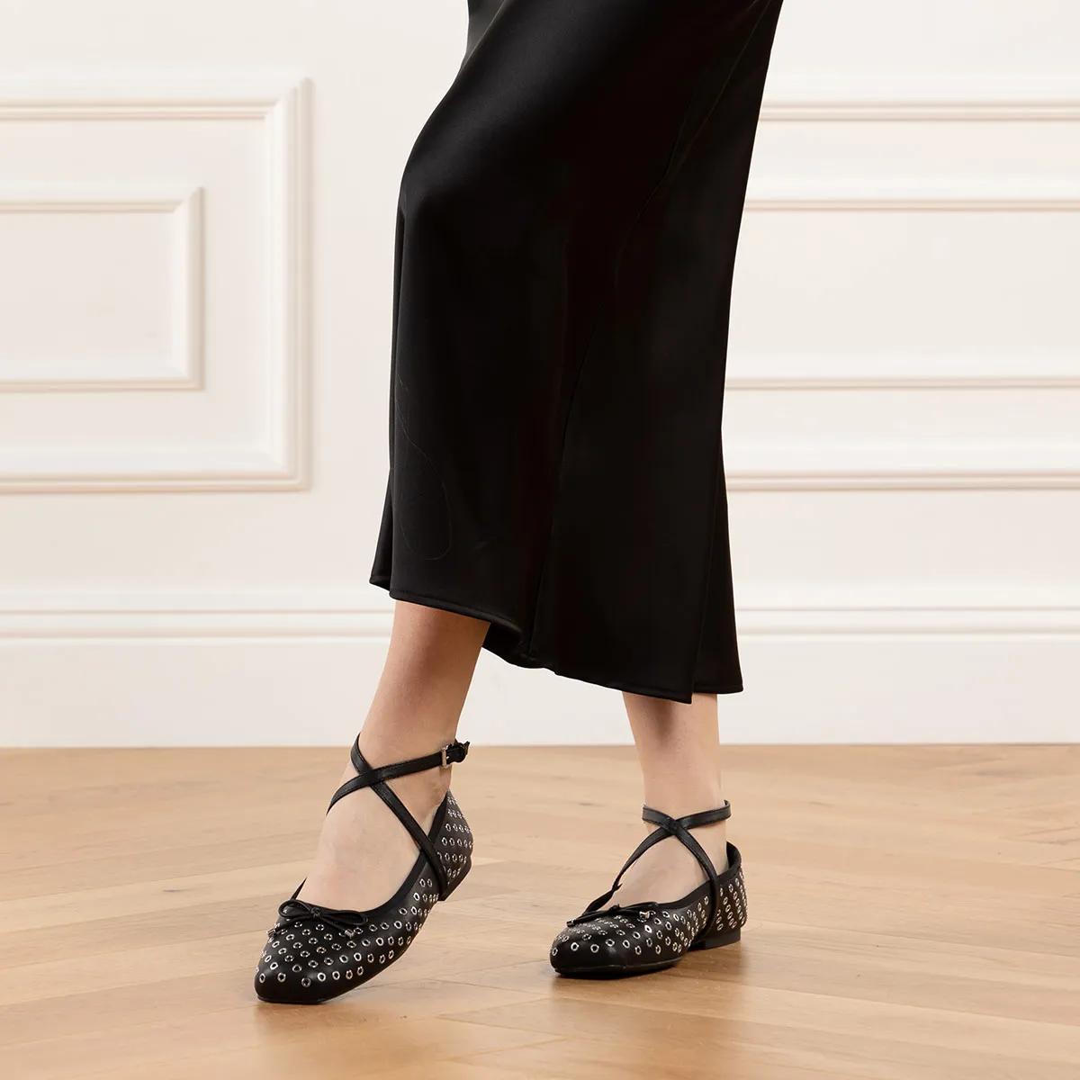 Michael Kors Zwarte Leren Loafers 2001-A0478368_37