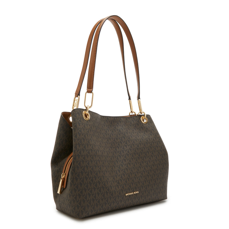 Michael Kors Kensington Sac à Bandoulière Marron 30F3G8KT7B-252-zoom-