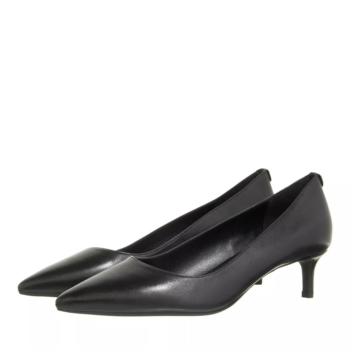 Michael Kors Zwarte Leren Pumps 2001-A0376625_36