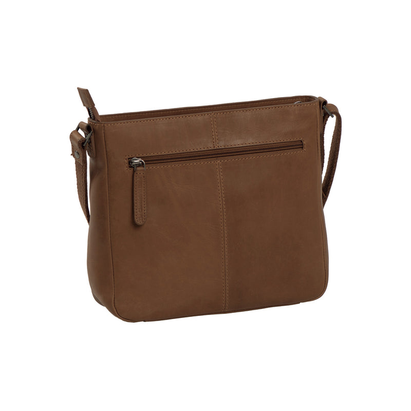 The Chesterfield Brand Mumbai Sac à Bandoulière Cognac C48.117231-zoom-
