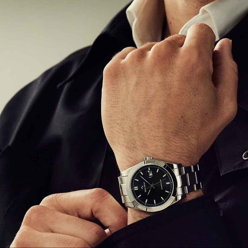 Mats Meier Grand Cornier Hommes Montre Argent MM00514-zoom-