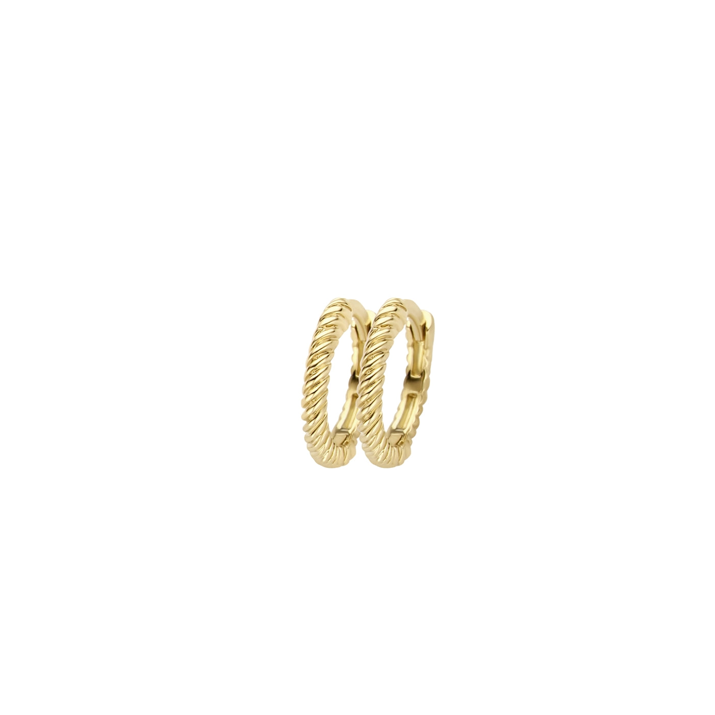 Blush Gold Hoop Earrings 7265YGO