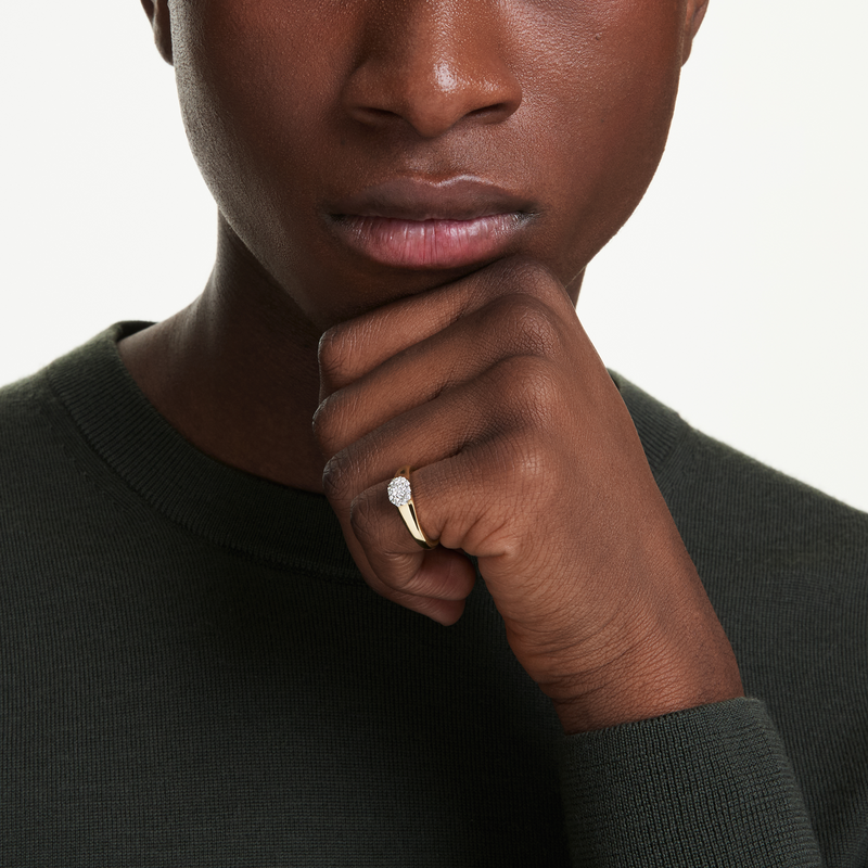 Swarovski Dextera Bague Couleur Or 5732852-zoom-