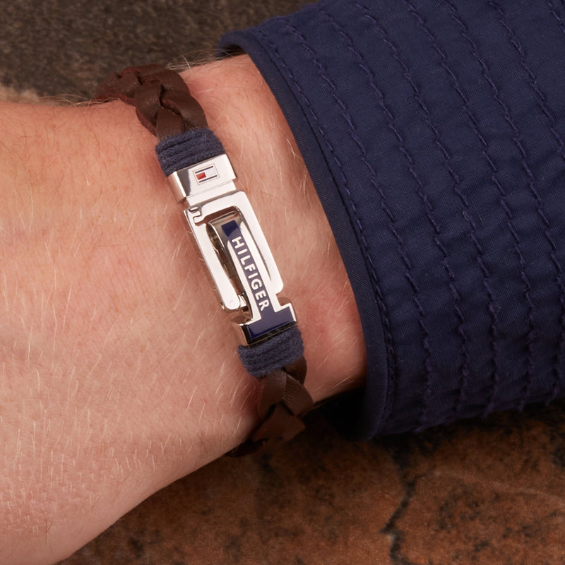 Tommy Hilfiger Bracelet Marron TJ2790309-zoom-