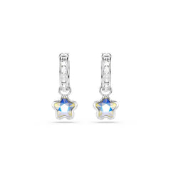 Swarovski Chroma Stars Silver-Tone Earrings 5754172