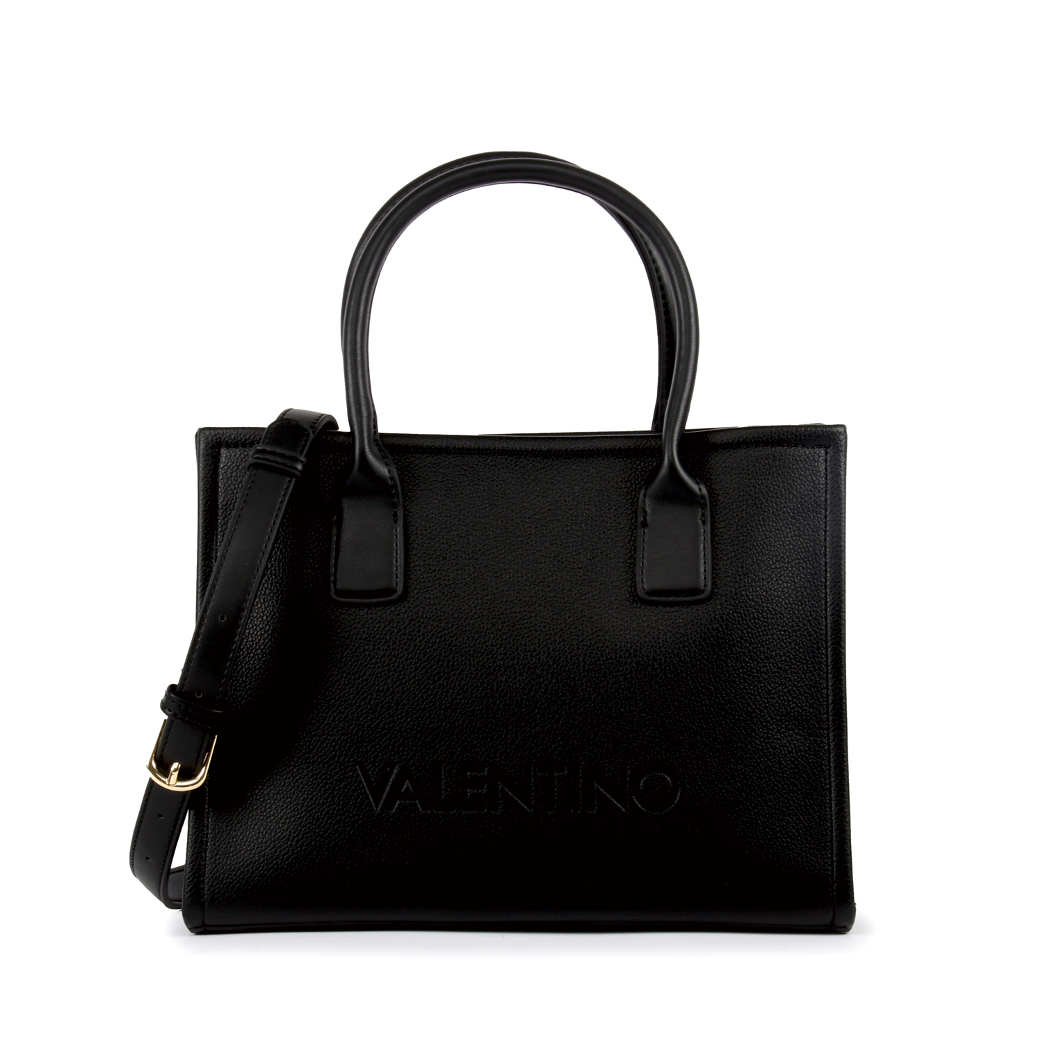Valentino Bags Wilk Black Handbag VBS9I505NERO