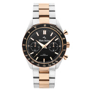 Mats Meier Arosa Racing Hommes Montre Or rose MM50006