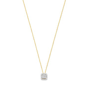 Isabel Bernard De la Paix Elena collier en or 14 carats avec diamant 0.18 ct IBD350030