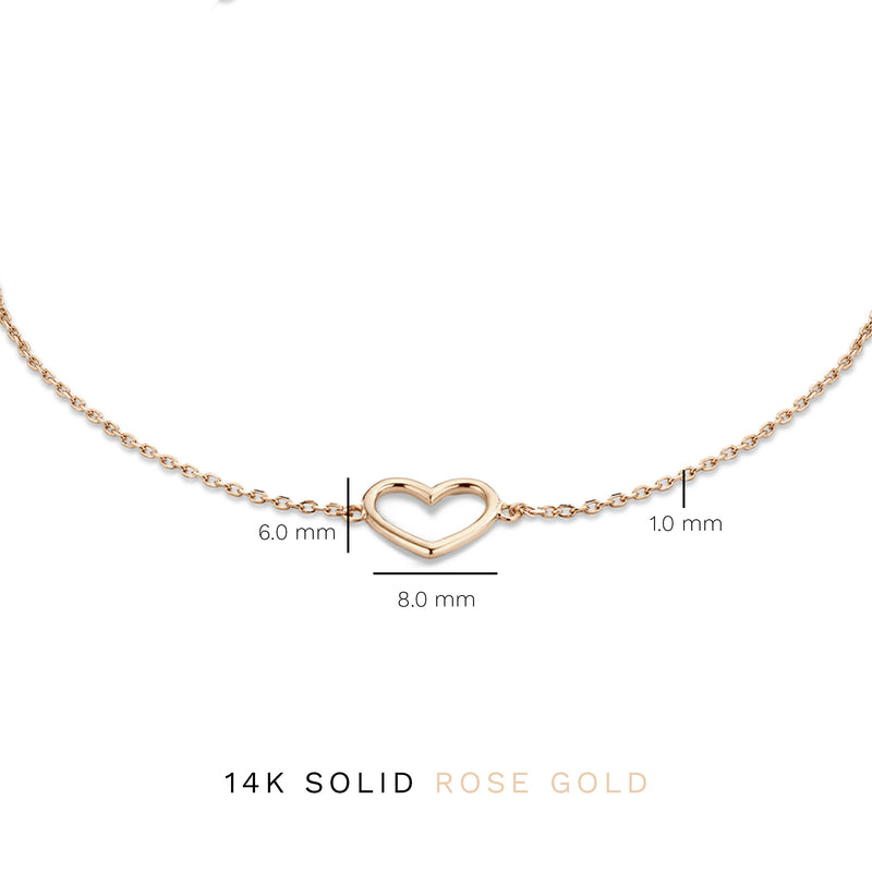 Isabel Bernard La Concorde Amore Bracelet en Or rose 14 carats IB320043-zoom-
