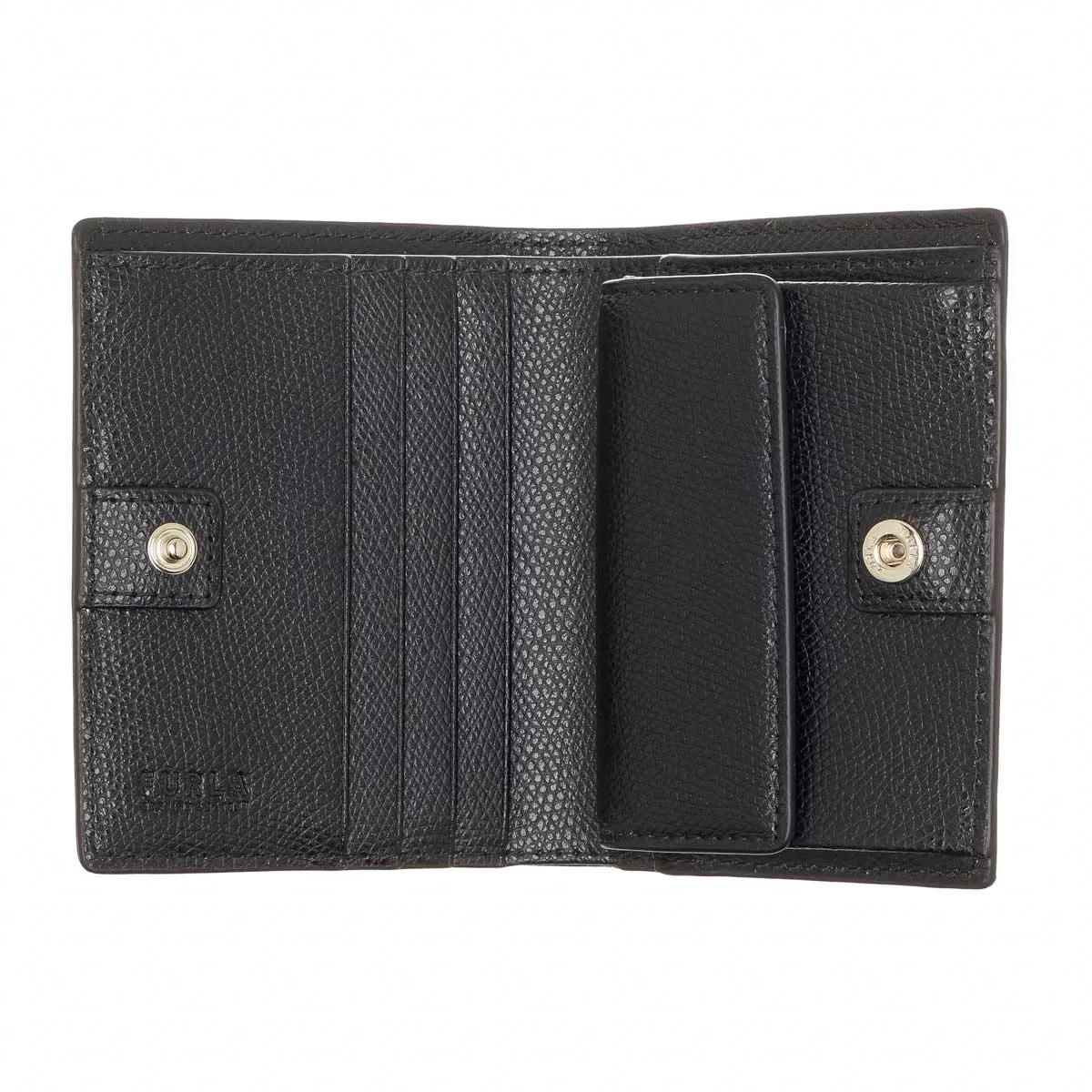 Furla Black Bi-Fold Wallet 2001-A0217405