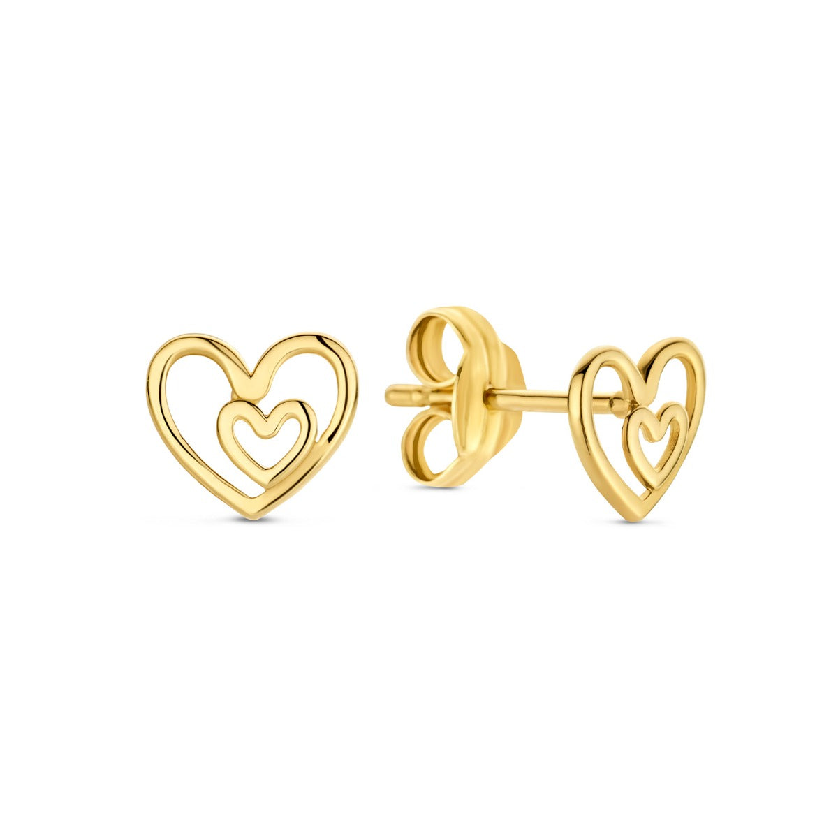 Jackie Gold 14 karat gold Ear Stud JKE23.358