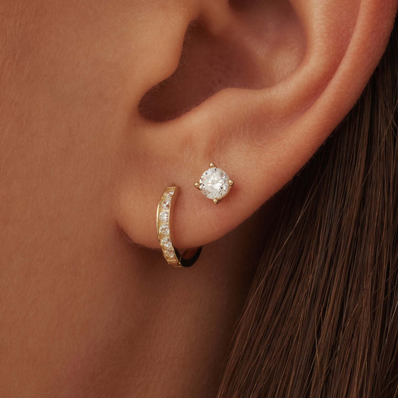 Isabel Bernard Le Marais Boucles d'oreilles Or 14 carats IB360199-zoom-