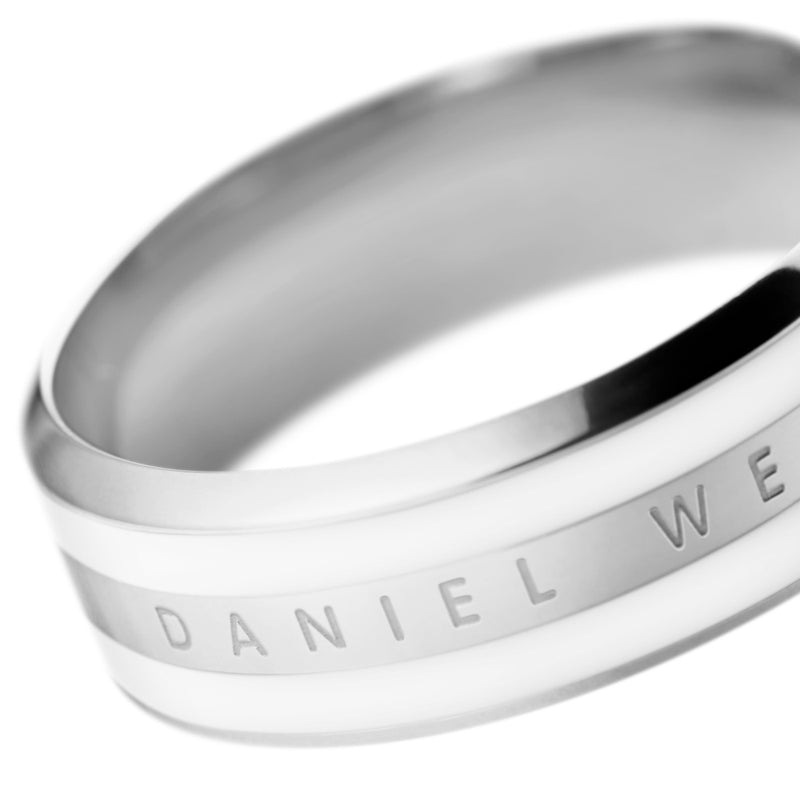 Daniel Wellington Classic Unisexe Bague Blanc DW00400046-zoom-