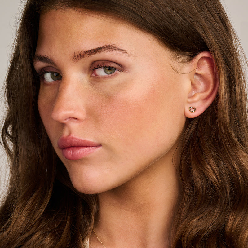Blush Clous d'oreilles en or 14 carats 7360YGO-zoom-