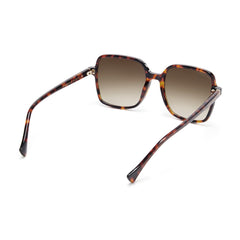 Isabel Bernard La Villette Rene Brown Tortoise Vierkante Sunglasses IB400000-14-14